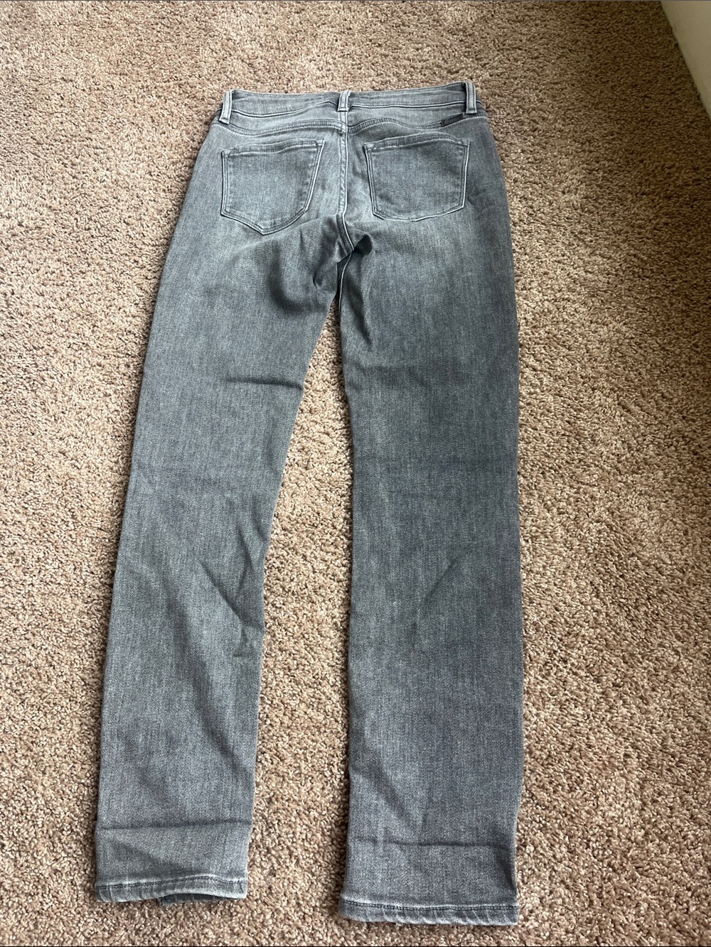 KanCan Ripped Gray High-Waist Button-Fly Jeans Size 3/25 - Picture 7 of 9